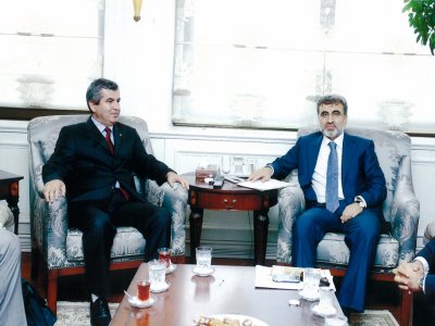 ODAMIZ YÖNETİM KURULU İLE TC ENERJİ VE TABİİ KAYNAKLAR BAKANI SAYIN TANER YILDIZIN GÖRÜŞMESİ
