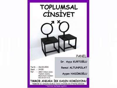 TOPLUMSAL CİNSİYET KONULU PANEL