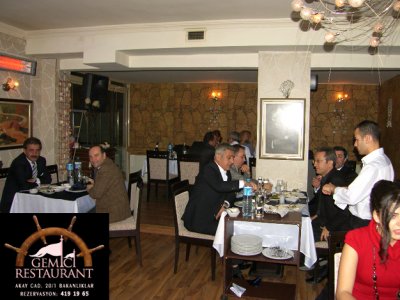 GEMİCİ RESTAURANT`TAN JFMO ÜYELERİNE20 İNDİRİM