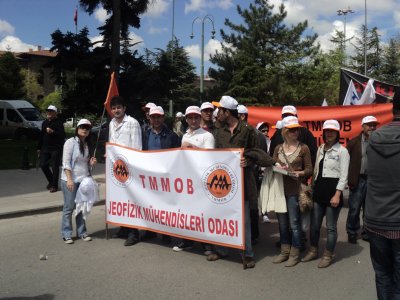 ON BİNLER8220;TMMOB MİTİNGİ”NDE BULUŞTU