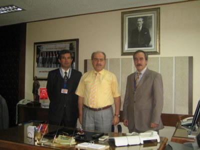 KARAYOLLARI GENEL MÜDÜR YARDIMCISI SN İHSAN AKBIYIK ZİYARET EDİLDİ