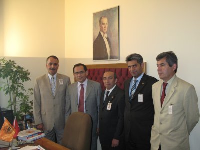 BAYINDIRLIK İMAR ULAŞTIRMA VE TURİZM KOMİSYONU BAŞKANINI ZİYARET 