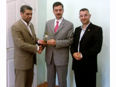 SAKARYA BÜYÜKŞEHİR BELEDİYESİ GENEL SEKRETERİ SN NACİ İRİS MAKAMINDA ZİYARET EDİLDİ