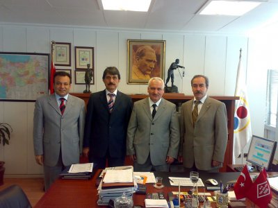 ETİ MADEN İŞLERİ GENEL MÜDÜRÜ SN ORHAN YILMAZ ZİYARET EDİLDİ