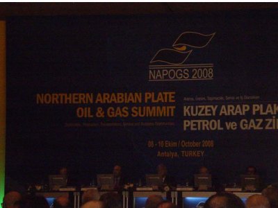 “KUZEY ANADOLU PLAKASI PETROL VE GAZ KONGRESİ”NE KATILIM 