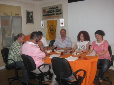 JFMO TRABZON ŞUBE BAŞKANLIĞI`NDA ÜYELERİMİZLE TOPLANTI YAPILDI
