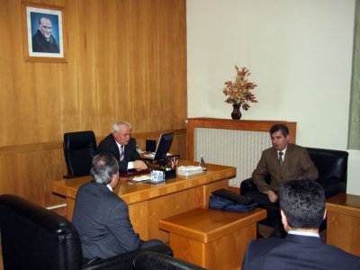  BURDUR VALİLİĞİNİ ZİYARET 