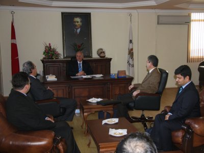 BURDUR BELEDİYE BAŞKANLIĞI`NI ZİYARET 