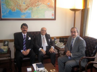 BAYINDIRLIK VE İSKAN BAKANLIĞI MÜSTEŞARI SAYIN SABRİ ÖZKAN ERBAKAN’I ZİYARET