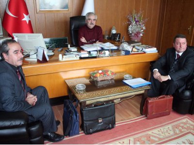 KEŞAN BELEDİYE BAŞKANI SAYIN MEHMET ÖZCAN’I ZİYARET