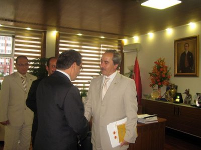 BAYINDIRLIK VE İSKAN BAKANI SN MUSTAFA DEMİR’İ ZİYARET