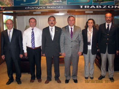 TRABZON VALİSİ SN DR RECEP KIZILCIK’I MAKAMINDA ZİYARET