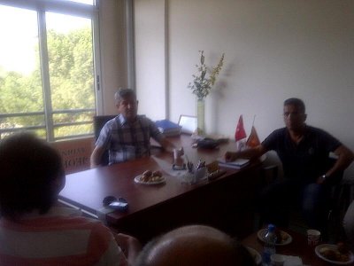 JFMO AYDIN İL TEMSİLCİLİĞİ`NDE ÜYELERLE TOPLANTI YAPILMIŞTIR