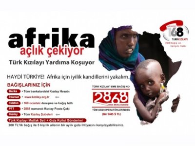 AFRİKA`DA SON 60 YILIN EN BÜYÜK KURAKLIĞI