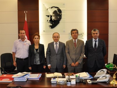 TC ÇEVRE VE ŞEHİRCİLİK BAKANLIĞI MÜSTEŞARI ERCAN TIRAŞ İLE GÖRÜŞME 