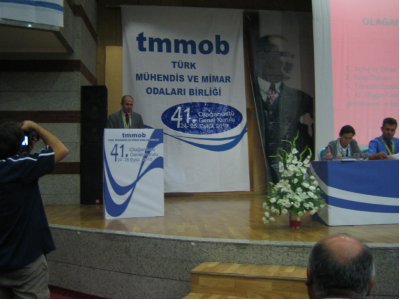 TMMOB 41 DÖNEM OLAĞANÜSTÜ GENEL KURULU YAPILDI