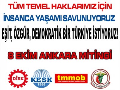 8 EKİM MİTİNGİ
