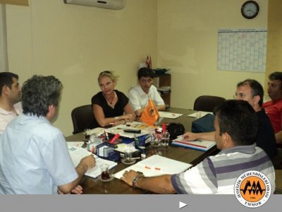 TMMOB JEOFİZİK MÜHENDİSLERİ ODASI ESKİŞEHİR BÖLGE TEMSİLCİLİĞİ YÖNETİM KURULUNUN ODA MERKEZİ ZİYARETİ