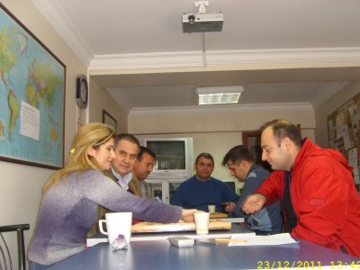 TAVLA TURNUVASI YAPILDI
