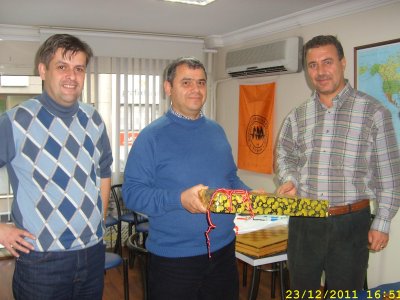 TAVLA TURNUVASI YAPILDI
