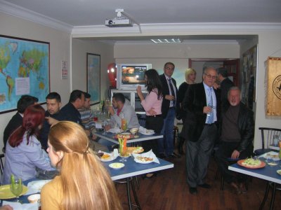 YENİ YIL KOKTEYLİ YAPILDI