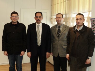 TC BAŞBAKANLIK BAŞMÜŞAVİRİ DOÇ DR İBRAHİM KALIN İLE GÖRÜŞME