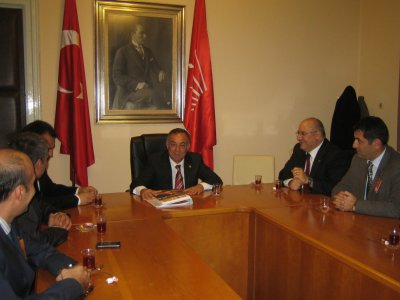 CHP MERSİN MİLLETVEKİLİ SN ALİ RIZA ÖZTÜRK İLE YAPILAN GÖRÜŞME