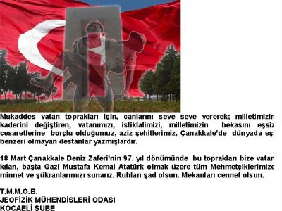 18 MART ÇANAKKALE DENİZ ZAFERİ