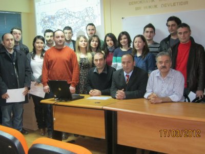 `DEPREM ERKEN UYARI SİTEMLERİ` KURSU KOCAELİ`NDE YAPILDI