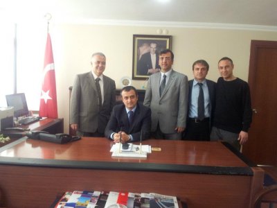 İBB DEPREM VE ZEMİN İNCELEME MÜDÜRÜ YÜKSEK JEOFİZİK MÜHENDİSİ MAHMUT BAŞ BEY ZİYARET EDİLDİ