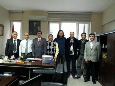 SULTANGAZİ BELEDİYE BAŞKAN YARDIMCISI MUSTAFA BİRİNCİ BEY MAKAMINDA ZİYARET EDİLDİ