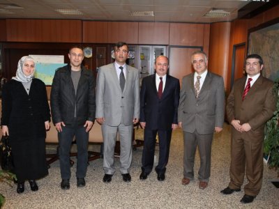 İSKİ GENEL MÜDÜRÜ PROF DR AHMET DEMİR ZİYARET EDİLDİ