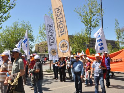 1 MAYIS`TA SIHHİYE MEYDANINDAYDIK