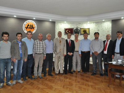 CHP İSTANBUL MİLLETVEKİLİ VE ODAMIZ ÜYESİ PROF DR HALUK EYİDOĞAN ODAMIZI ZİYARET ETMİŞTİR