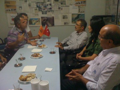 CHP ÇUKUROVA İLÇE TEŞKİLATI ZİYARETİ