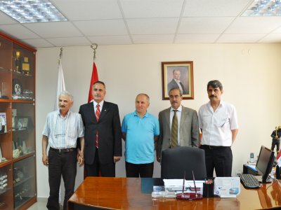 TMMOB MADEN MÜHENDİSLERİ ODASI BAŞKANI MEHMET TORUN MAKAMINDA ZİYARET EDİLDİ