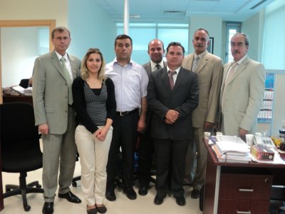 ÇŞB MEKANSAL PLANLAMA GENEL MÜDÜRLÜĞÜNDE GÖREV YAPAN JEOFİZİK MÜHENDİSLERİ ZİYARET EDİLMİŞTİR