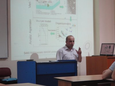 MASW VE REMI İLE ZEMİN PARAMETRELERİNİN BELİRLENMESİ KURSU YAPILDI