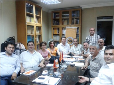 TMMOB JEOLOJİ MÜHENDİSLERİ ODASI ODAMIZI ZİYARET ETTİ