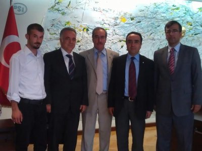 DEVLET SU İŞLERİ DSİ GENEL MÜDÜRÜ ZİYARET EDİLDİ