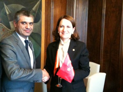 TBMM BAŞKAN VEKİLİ SN MERAL AKŞENER İLE YAPILAN GÖRÜŞME