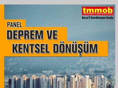 DEPREM VE KENTSEL DÖNÜŞÜM PANELİBURSA 16082012