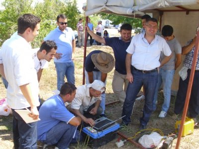 `MASW REMI İLE ZEMİN PARAMETRELERİNİN BELİRLENMESİ` KURSU YAPILDI