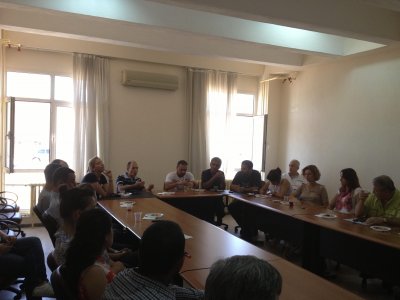 DEÜ JEOFİZİK MÜHENDİSLİĞİ BÖLÜMÜ İLE TOPLANTI YAPILMIŞTIR