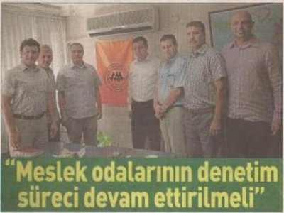 CHP İZMİR MİLLETVEKİLİ SN RAHMİ AŞKIN TÜRELİ İLE YAPILAN GÖRÜŞME