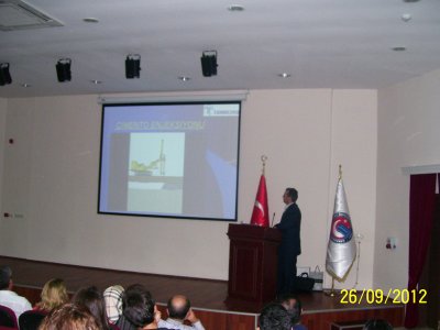 `ZEMİN İYİLEŞTİRME YÖNTEMLERİ` SEMİNERİ YAPILDI