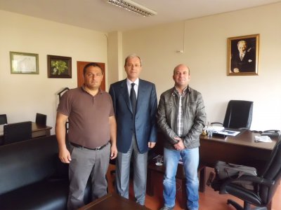 ORDU BELEDİYESİ BAŞKAN YARDIMCISI SN ERGUN ALAYBEYOĞLU İLE MAKAMINDA GÖRÜŞME YAPILDI