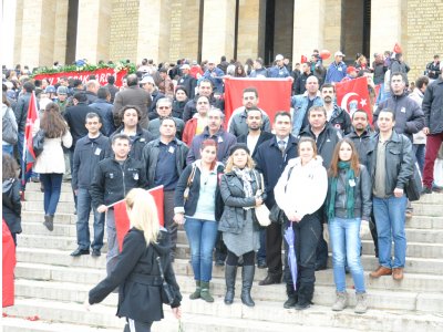 10 KASIM`DA ANITKABİRDEYDİK