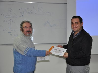 ZEMİNLERİN GEOTEKNİK VE JEOFİZİK ANALİZİ KURSU YAPILDI