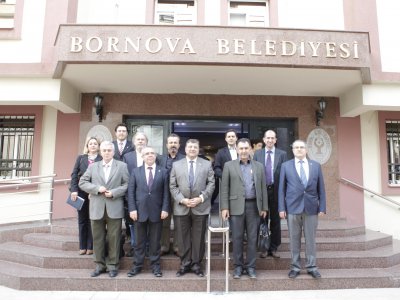 İZMİR İL KOORDİNASYON KURULU OLARAK BORNOVA BELEDİYE BAŞKANI İLE GÖRÜŞME YAPILDI